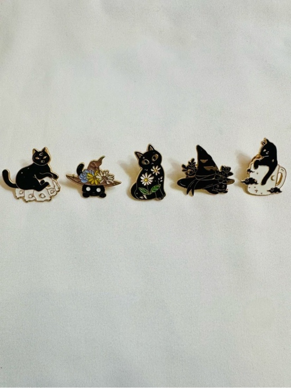 Witchy Cat Pin Bundles